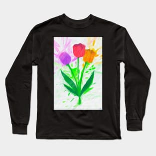 Flowers, for you... Long Sleeve T-Shirt
